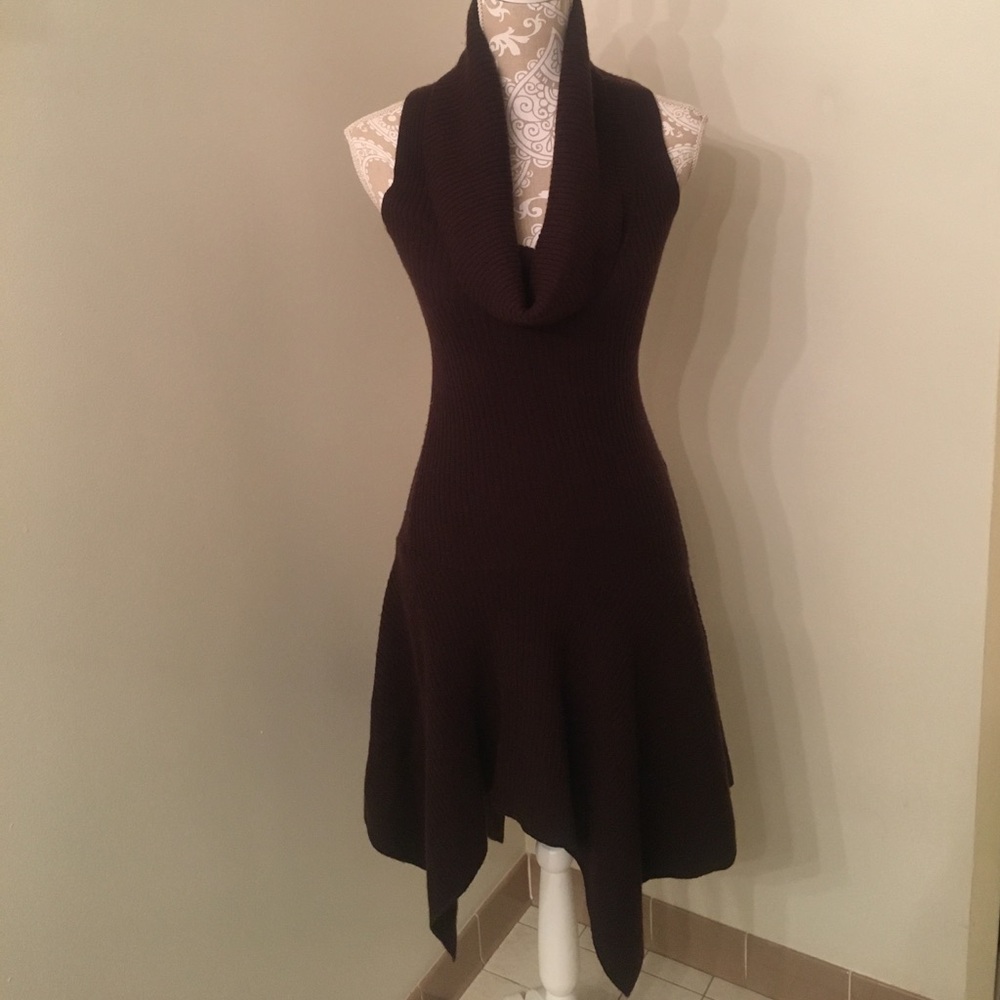 COPY - Chocolate Brown Cashmere sweater/dress